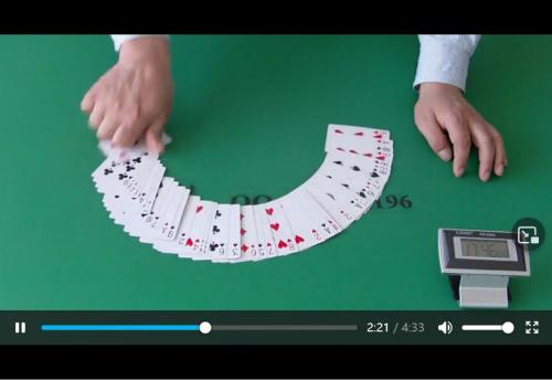 扑克牌技-生死门洗牌绝技